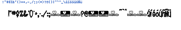 Fuente HEARTBRE.TTF