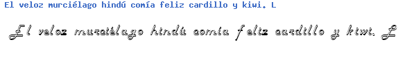 Fuente HOLLOWN.TTF