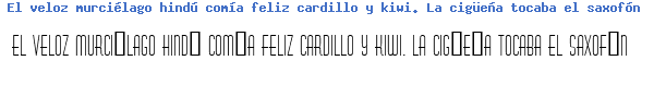 Fuente HUXLEY.TTF