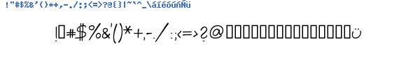 Fuente HYBI4.TTF