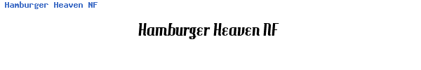 Fuente Hamburger Heaven NF.ttf