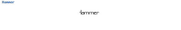 Fuente Hammer.ttf