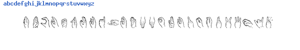 Fuente HandSign.ttf