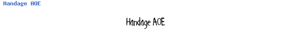 Fuente Handage AOE.ttf