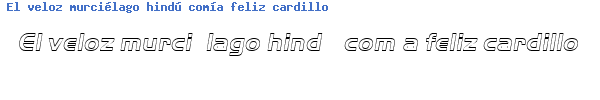 Fuente Handeloutline Oblique.ttf