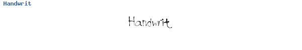 Fuente Handwrit.ttf