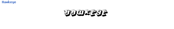 Fuente Hawkeye.ttf