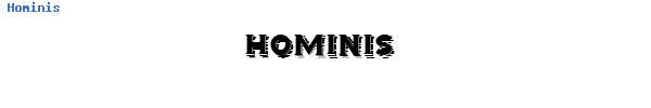 Fuente Hominis.ttf