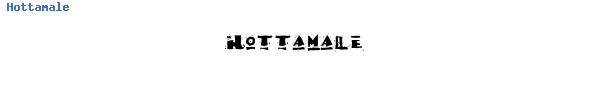 Fuente Hottamale.ttf