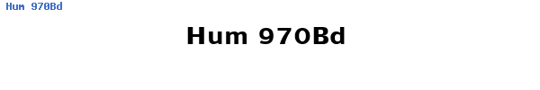 Fuente Hum 970Bd.ttf