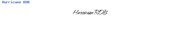 Fuente Hurricane ROB.ttf