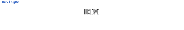Fuente HuxleyVe.ttf