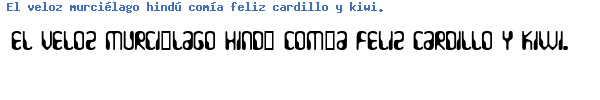 Fuente Hydrogen.ttf
