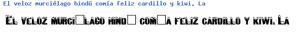 Fuente IGLOO.TTF