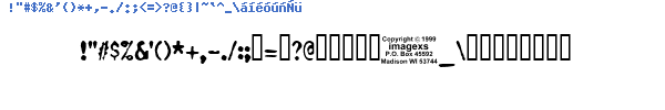 Fuente IMXStypew.ttf