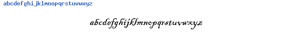 Fuente ITCBLKAD.TTF