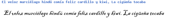 Fuente ITCBLKAD.TTF