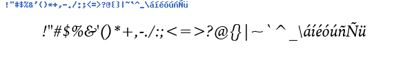 Fuente IWOLSTYI.TTF