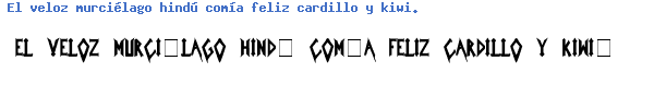 Fuente IcedEarth.ttf