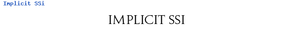 Fuente Implicit SSi.ttf