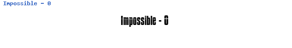 Fuente Impossible - 0.ttf