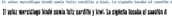 Fuente Impossible - Selfdestruct.ttf