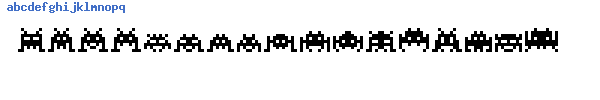 Fuente Invaders.ttf