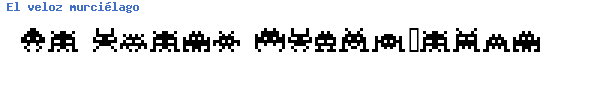 Fuente Invaders.ttf