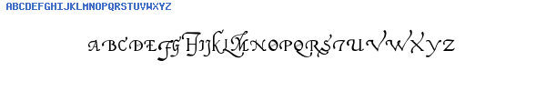 Fuente Italian cursive.ttf
