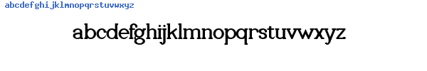 Fuente IzzardSerif Bold.ttf