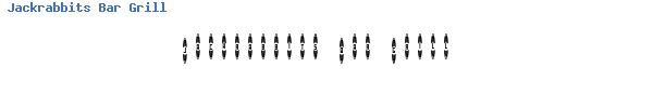 Fuente Jackrabbits Bar Grill.ttf