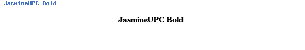 Fuente JasmineUPC Bold.ttf