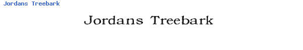 Fuente Jordans Treebark.ttf