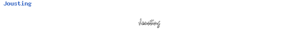 Fuente Jousting.ttf