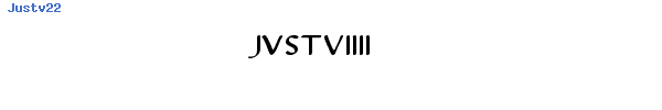 Fuente Justv22.ttf