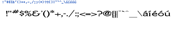 Fuente KEIRAEXR.TTF