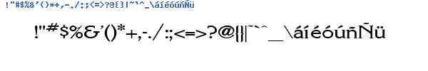 Fuente KEIRAWIR.TTF