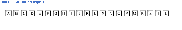 Fuente KEYCAPS.TTF