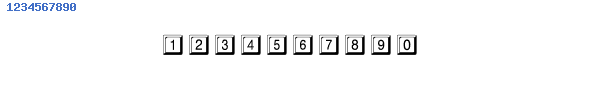 Fuente KEYCAPS.TTF
