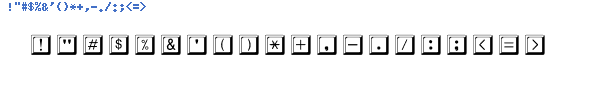 Fuente KEYCAPS.TTF