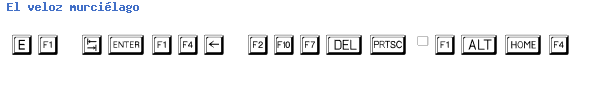 Fuente KEYCAPS.TTF