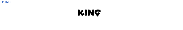 Fuente KING.TTF
