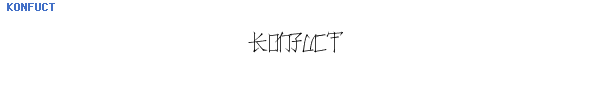 Fuente KONFUCT.ttf