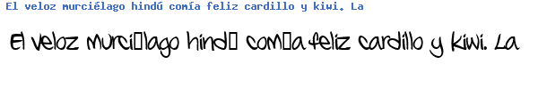 Fuente KOSALSAY.TTF