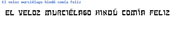 Fuente KOSHEN__.TTF