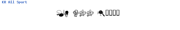 Fuente KR All Sport.ttf