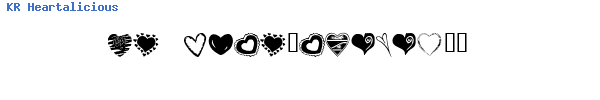 Fuente KR Heartalicious.ttf