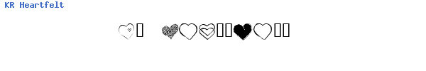 Fuente KR Heartfelt.ttf