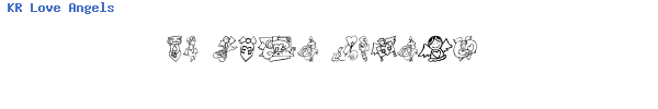Fuente KR Love Angels.ttf