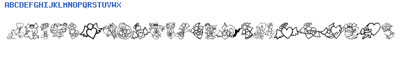 Fuente KR Love Angels.ttf